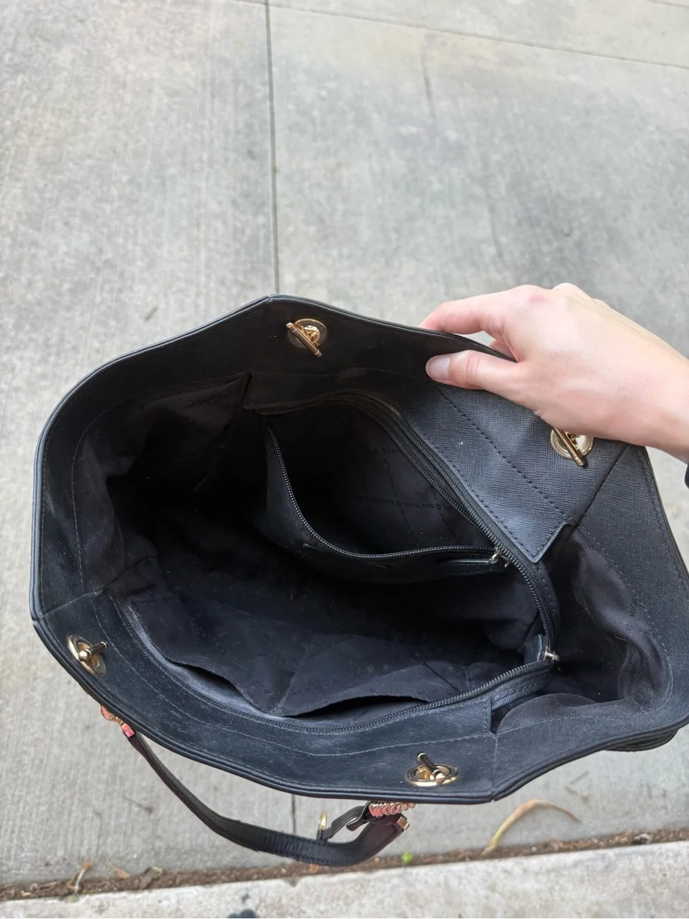 Michael Kors Black Purse